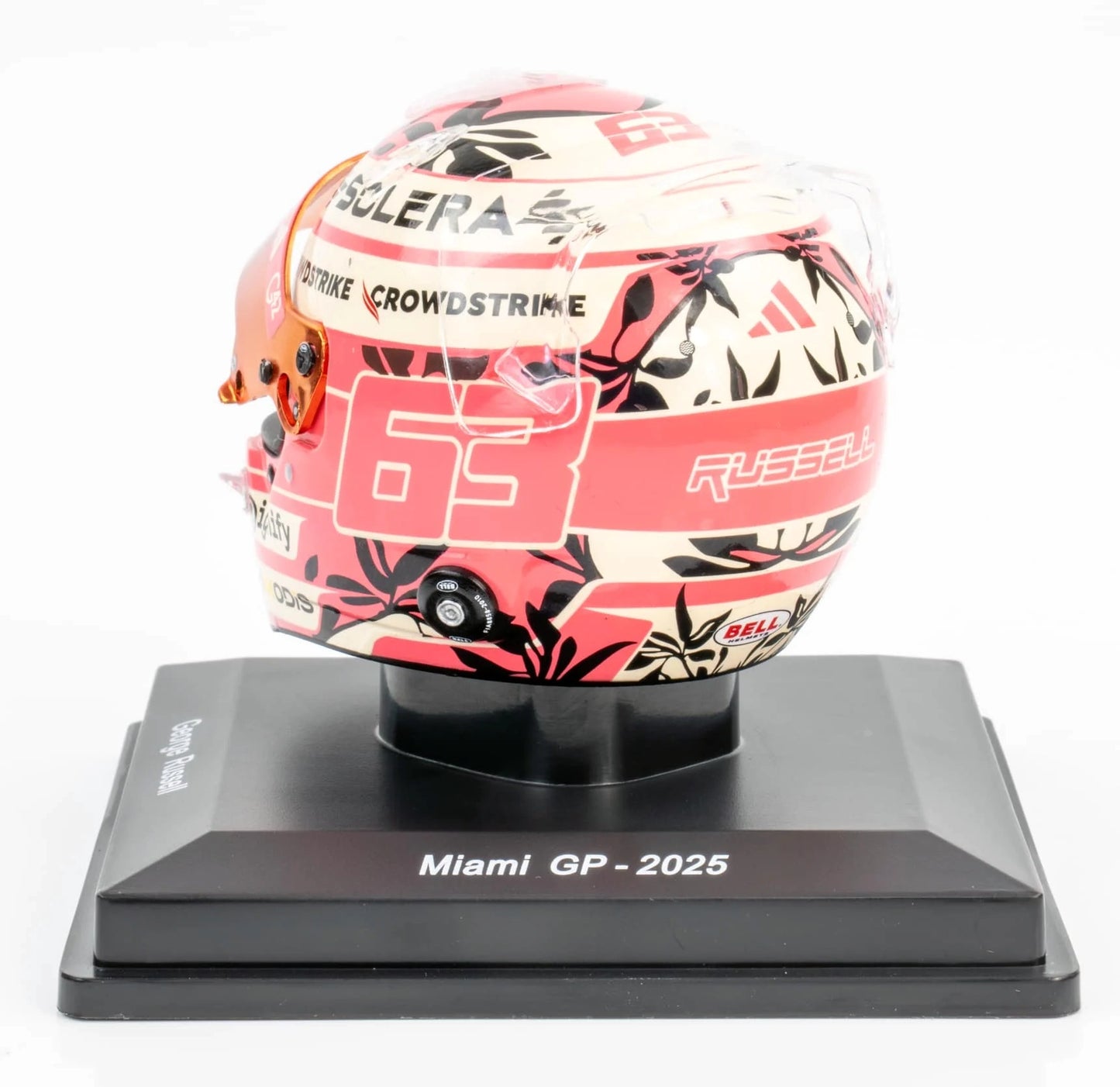 2025 Mercedes AMG F1 George Russell Miami GP 1:5th Scale Helmet