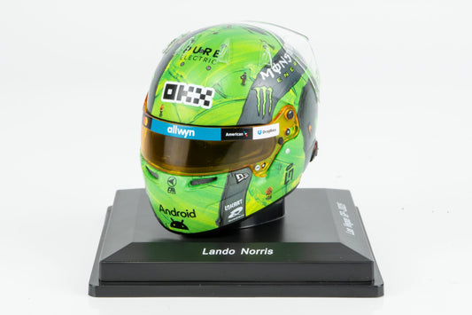 2025 Lando Norris Las Vegas Grand Prix 1:5th Scale Helmet //speedgear.com/cdn/shop/files/AH6901-1.jpg?v=1779125600