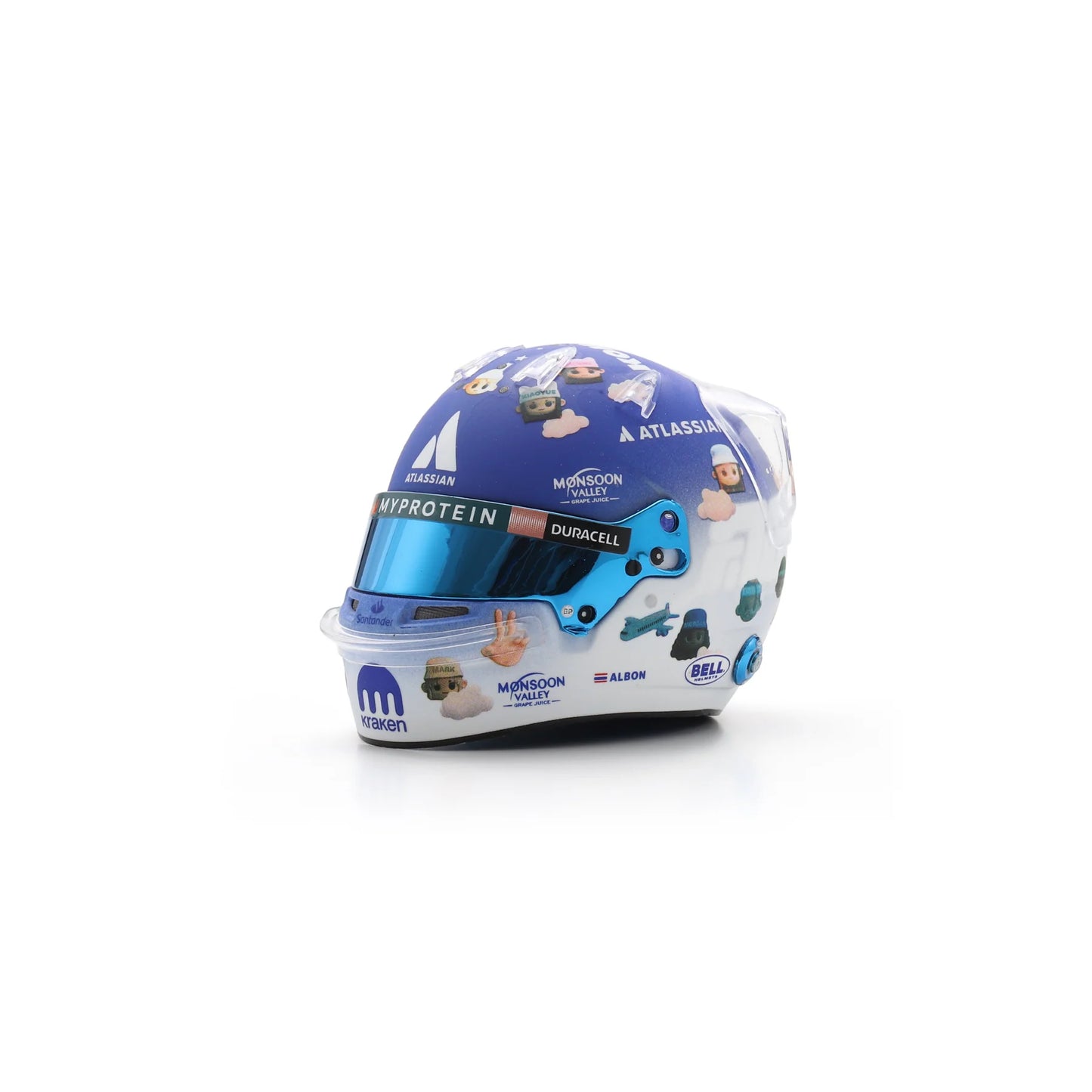 2025 Williams Racing Alex Albon Silverstone GP 1:5th Scale Helmet