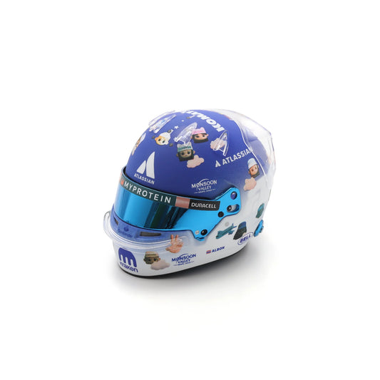 2025 Williams Racing Alex Albon Silverstone GP 1:5th Scale Helmet //speedgear.com/cdn/shop/files/AH6906.webp?v=1785859263