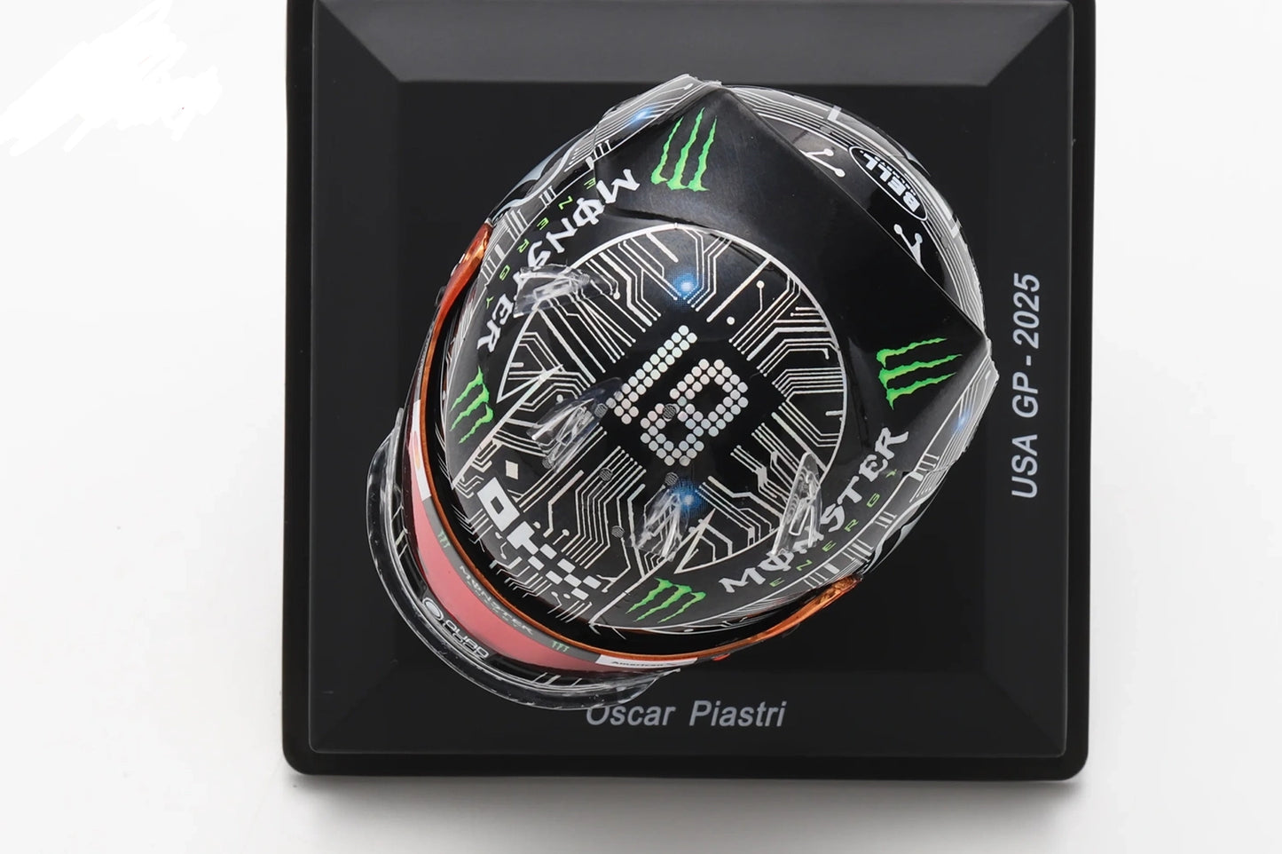 1:5th McLaren Racing F1 Oscar Piastri USGP 2025 Mini Helmet