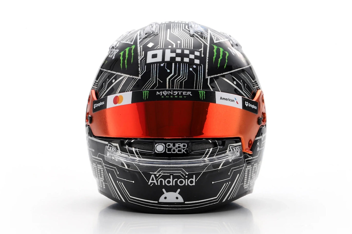 1:5th McLaren Racing F1 Oscar Piastri USGP 2025 Mini Helmet