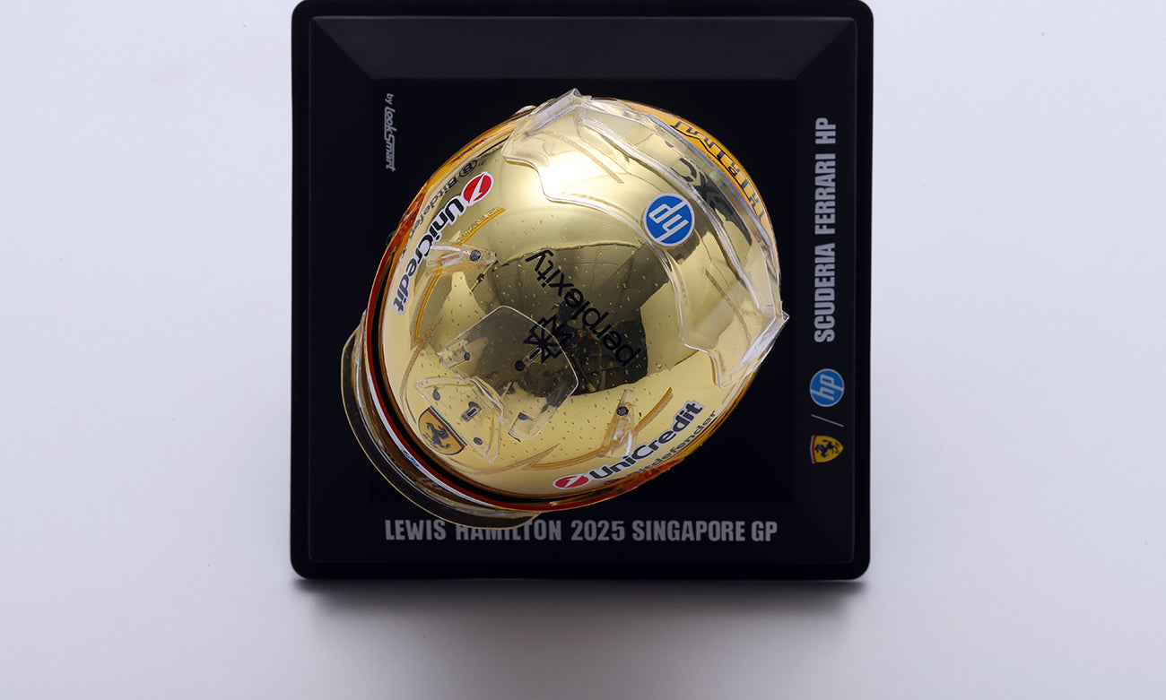 2025 Scuderia Ferrari HP Lewis Hamilton Singapore GP 1:5th Scale Helmet