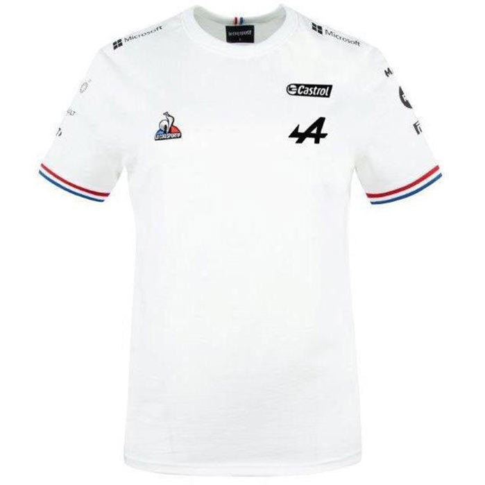Alpine F1 Team Ladies White Team Tee – Speedgear