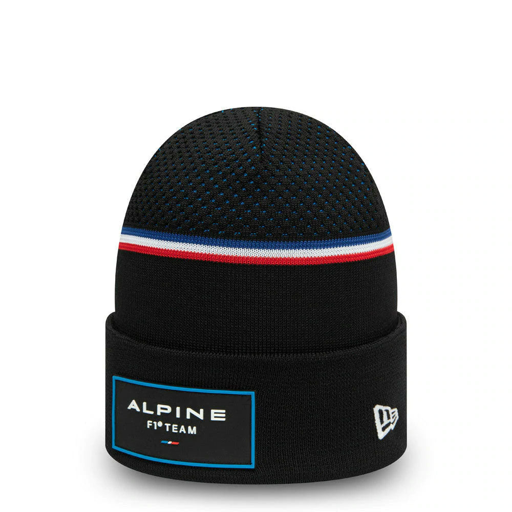 Alpine Racing F1 Team Black Cuff Beanie