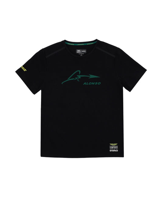 Kimoa Alonso x AMF1 Lifestyle Tee Shirt Black