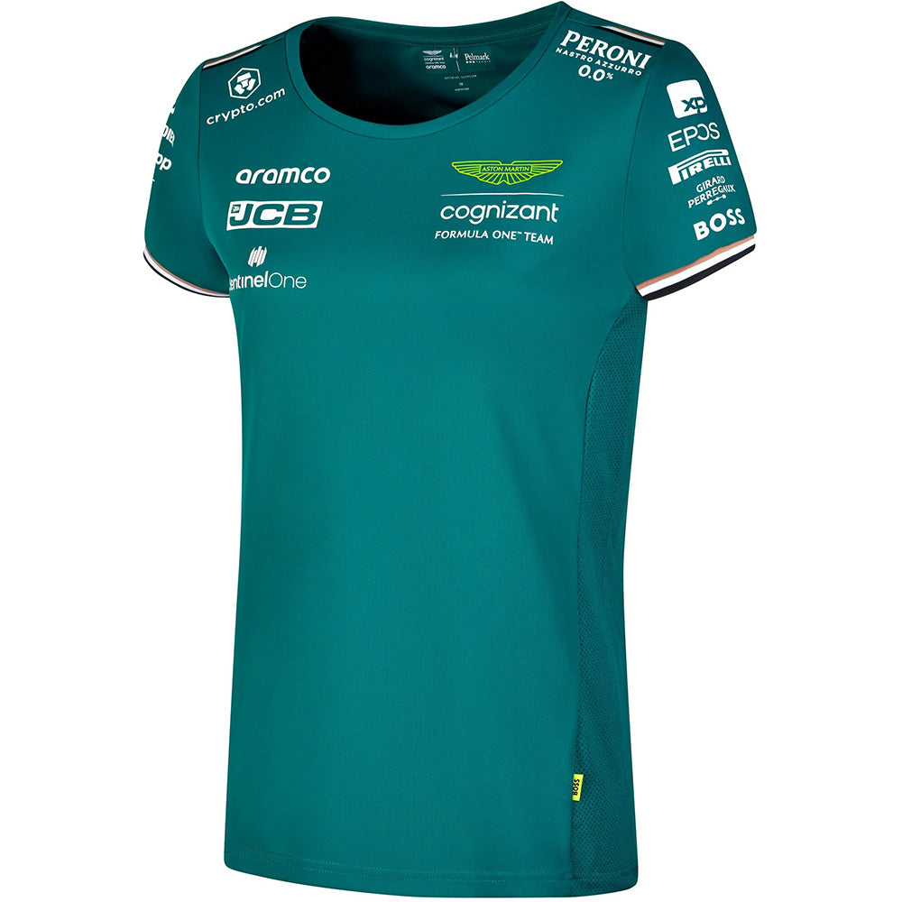 Aston Martin F1 Womens Team Tee Shirt 2023