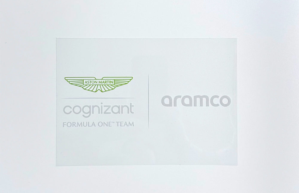 Aston Martin F1 Team Car Decal