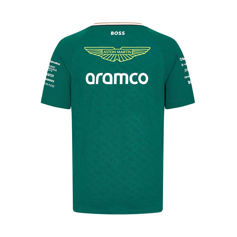 Aston Martin F1 2024 Team Tee Shirt Green