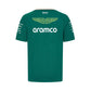 Aston Martin F1 2024 Team Tee Shirt Green