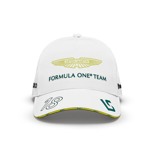 Aston Martin F1 2024 Lance Stroll Team Hat White