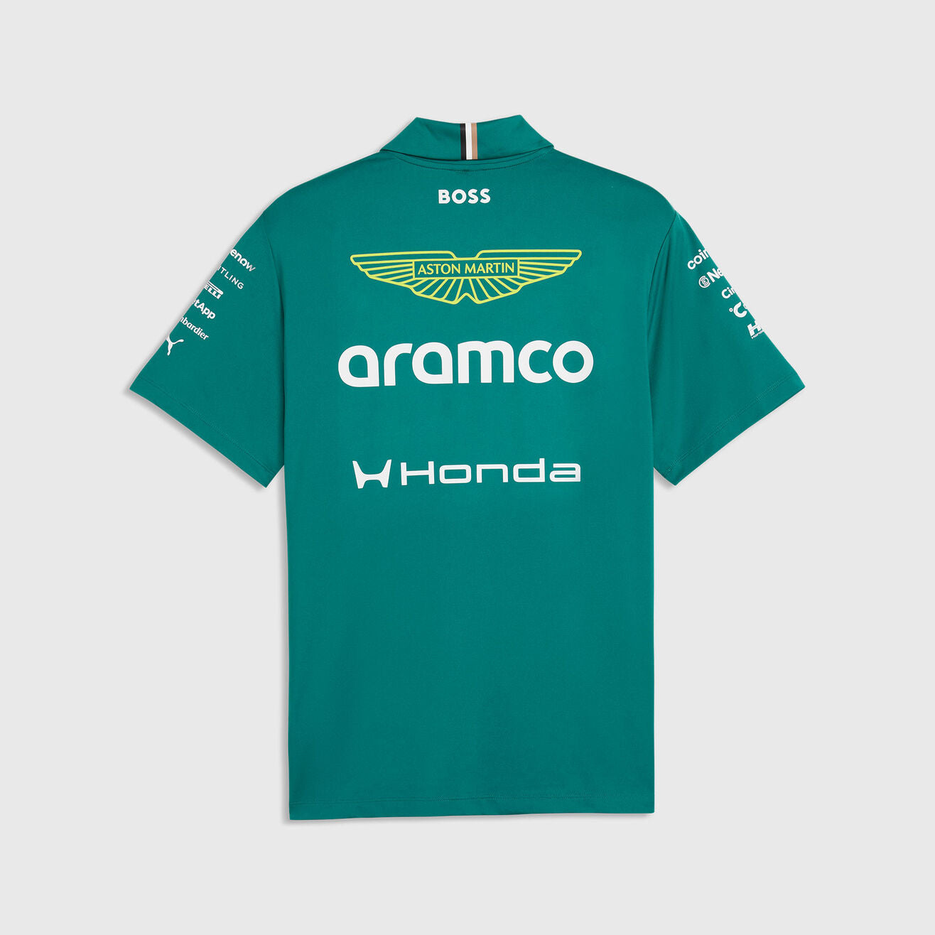 Aston Martin F1 Replica Team Polo Shirt 2026 Green