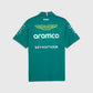 Aston Martin F1 Replica Team Polo Shirt 2026 Green