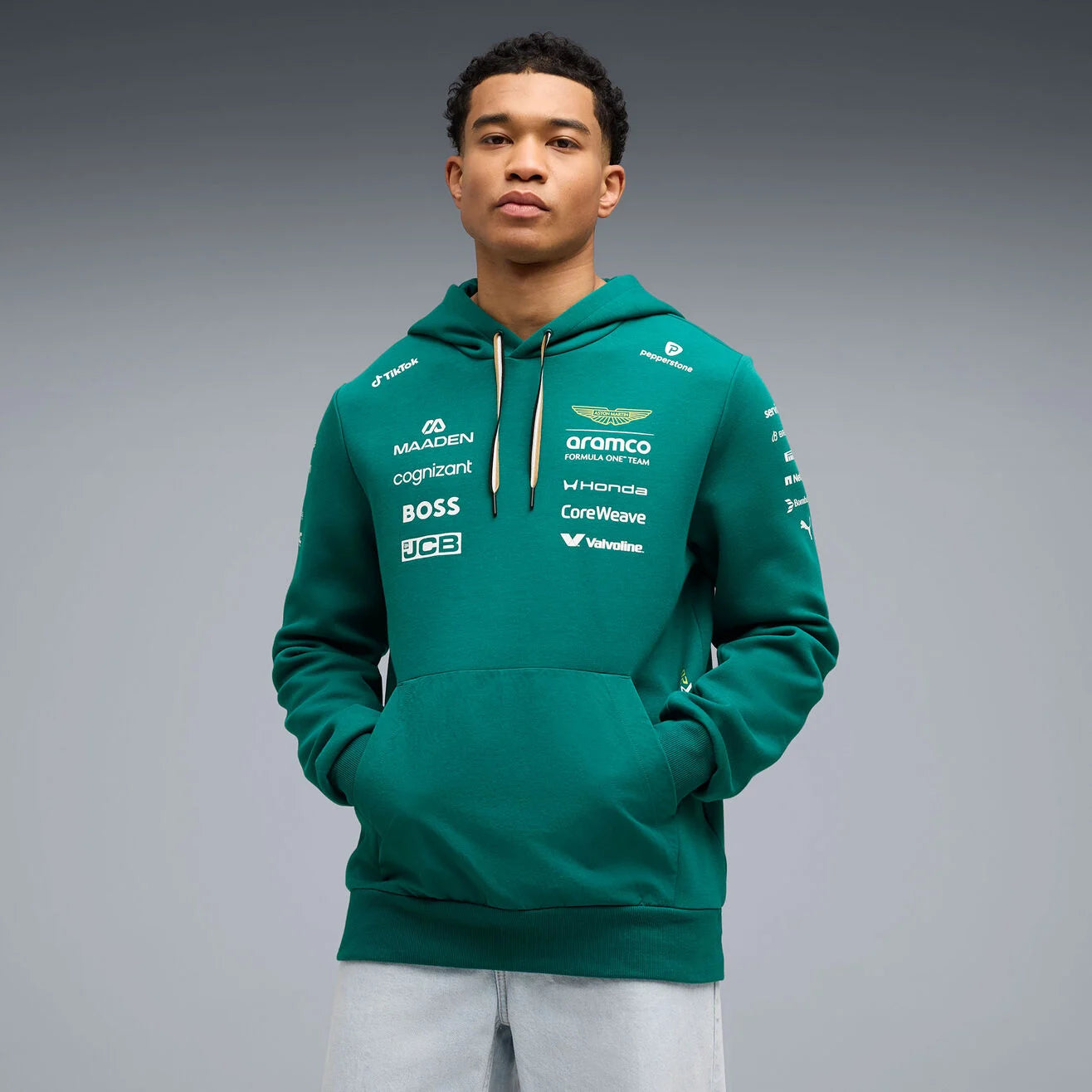 Aston Martin F1 Replica Team Hoodie 2026 Green