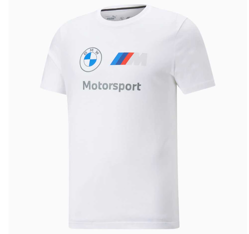 Puma BMW Motorsport White ESS Logo Tee