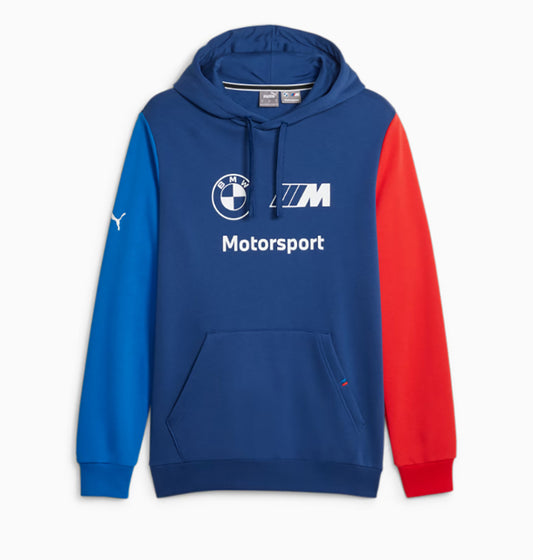 Puma BMW MMS ESS Hooded Fleece Blue