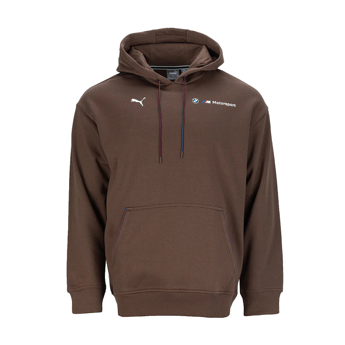 BMW Motorsport ESS+ Fleece Hoodie Espresso