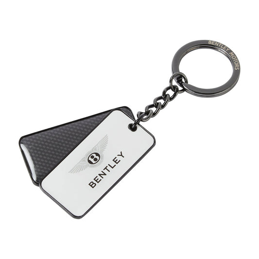 Bentley Motorsport Metal Tag Keychain