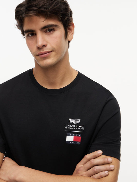Cadillac F1 Racing Logo Tee Shirt Black //speedgear.com/cdn/shop/files/CA6116.webp?v=1771264357