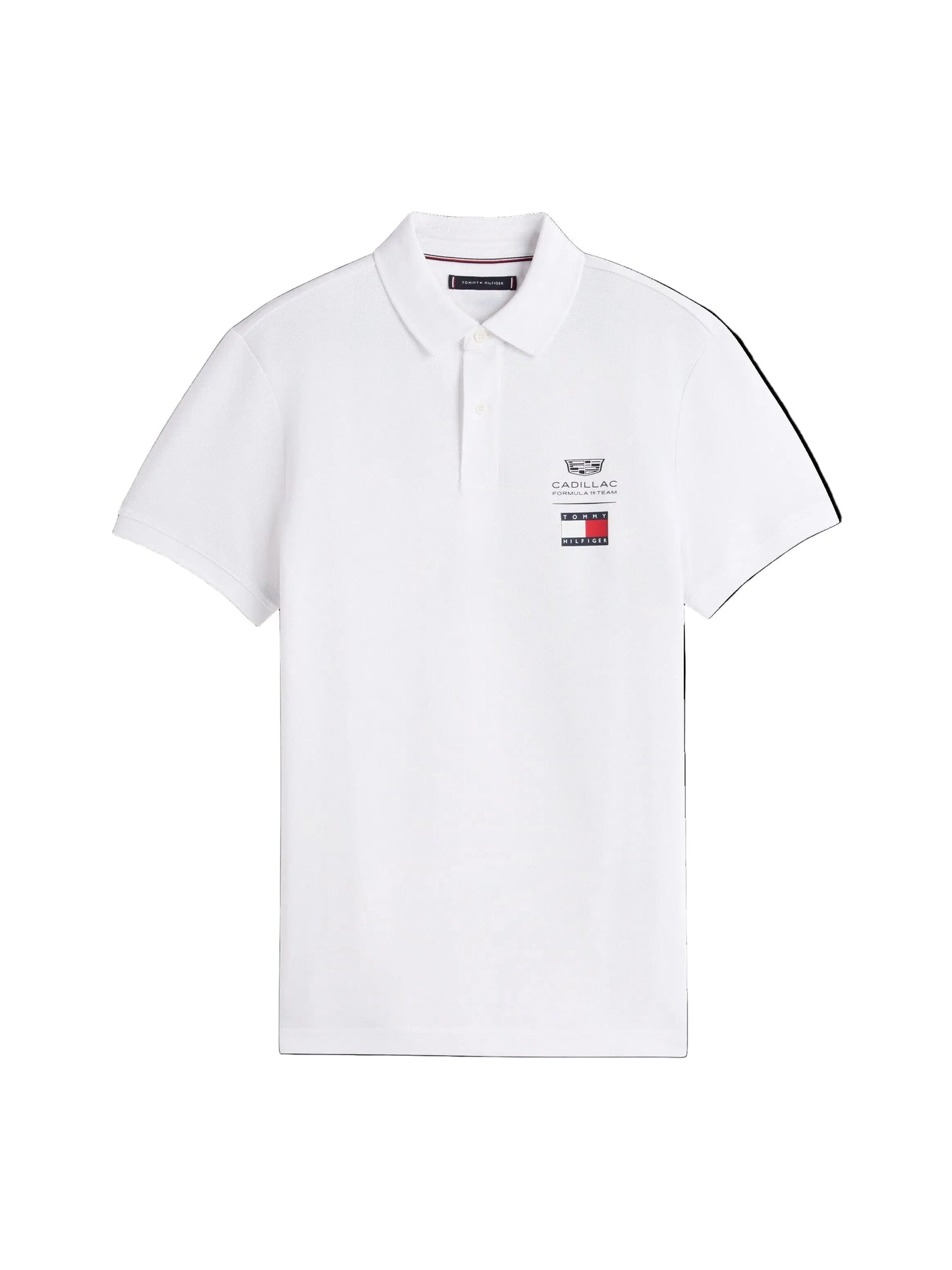 Cadillac F1 Racing Logo Polo Shirt White