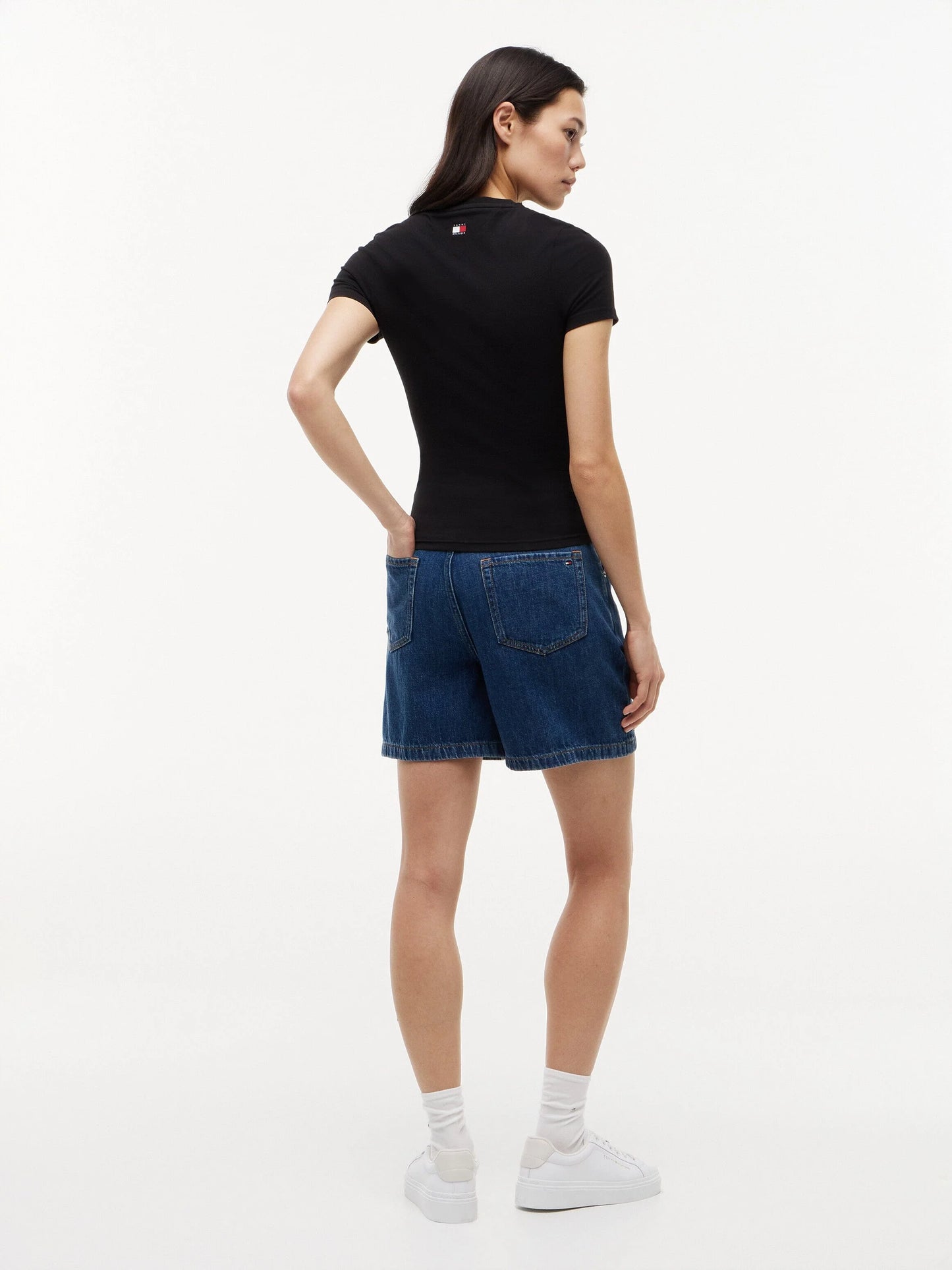 Cadillac F1 Racing Ladies Logo Tee Shirt Black