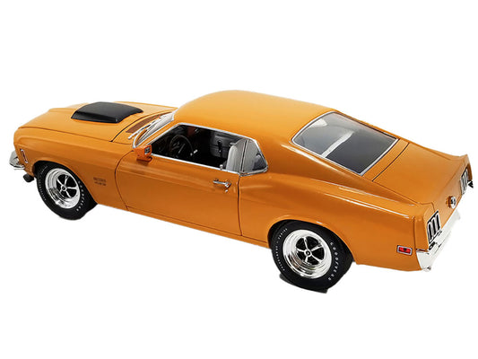 Acme 1:18th 1970 Ford Mustang Boss 429 Grabber Orange w/White Interior