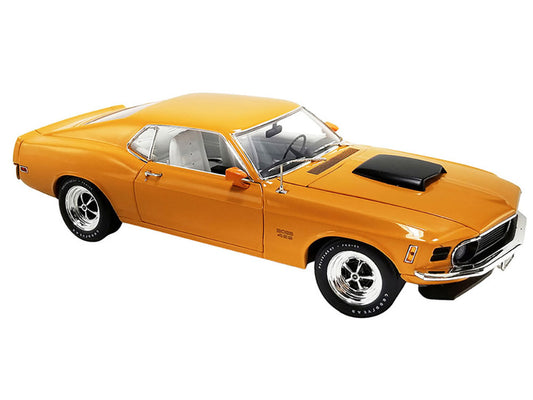 Acme 1:18th 1970 Ford Mustang Boss 429 Grabber Orange w/White Interior