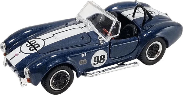 1:64th Shelby Cobra 427 S/C #98 Blue with White Stripes – Speedgear