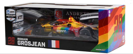 1:18th Romain Grosjean #28 Andretti Autosport DHL Delivered W/Pride