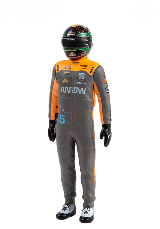 1:18th Arrow McLaren Pato O'Ward #5 Arrow Driver Figure