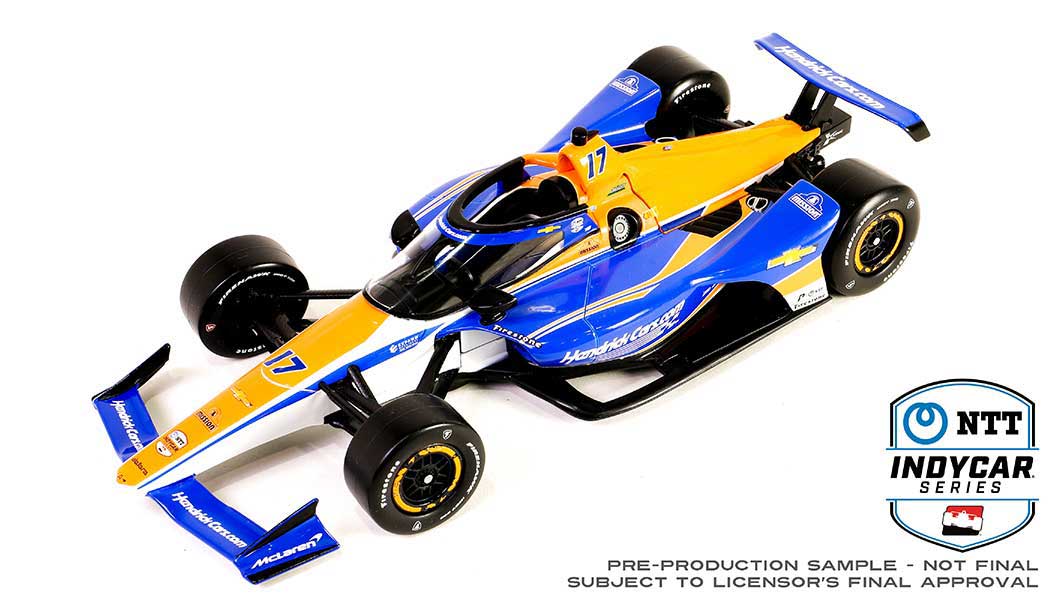 1:18th Arrow McLaren #17 LARSON Rookie of the Year 2024