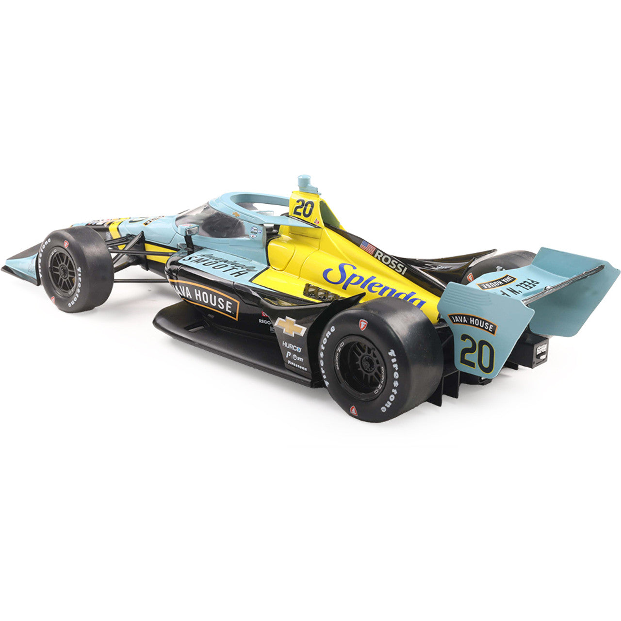 Speedgear Racing 1:18th Ed Carpenter Racing Alexander Rossi #20 Splenda 2025 – Speedgear