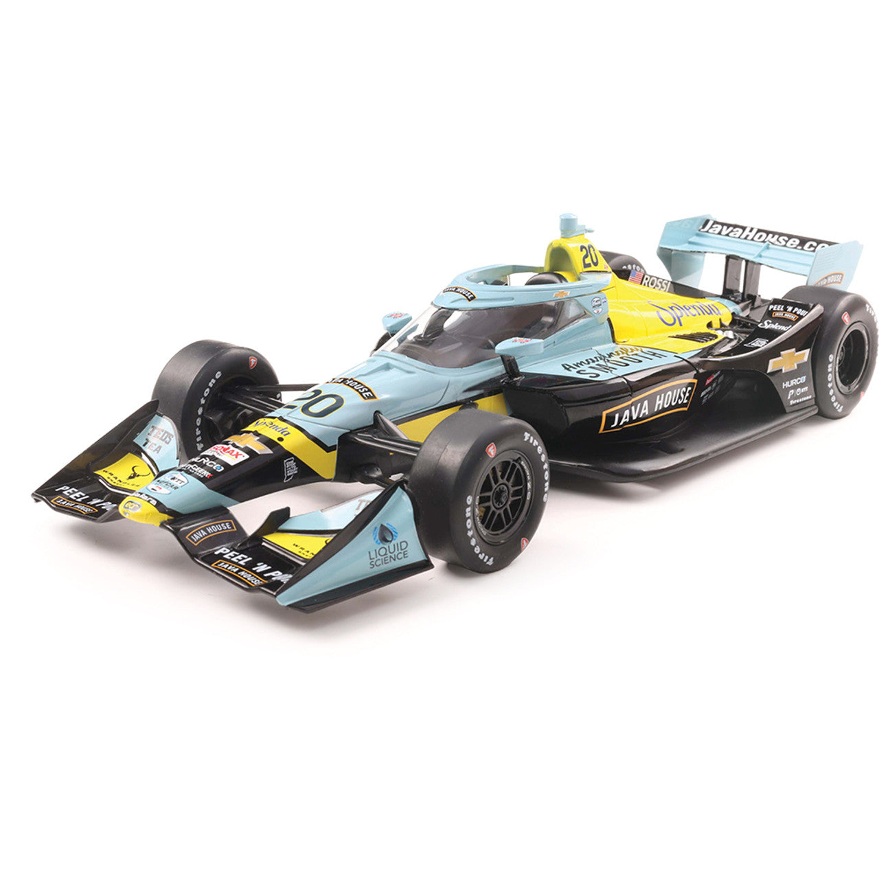 Speedgear Racing 1:18th Ed Carpenter Racing Alexander Rossi #20 Splenda 2025 – Speedgear