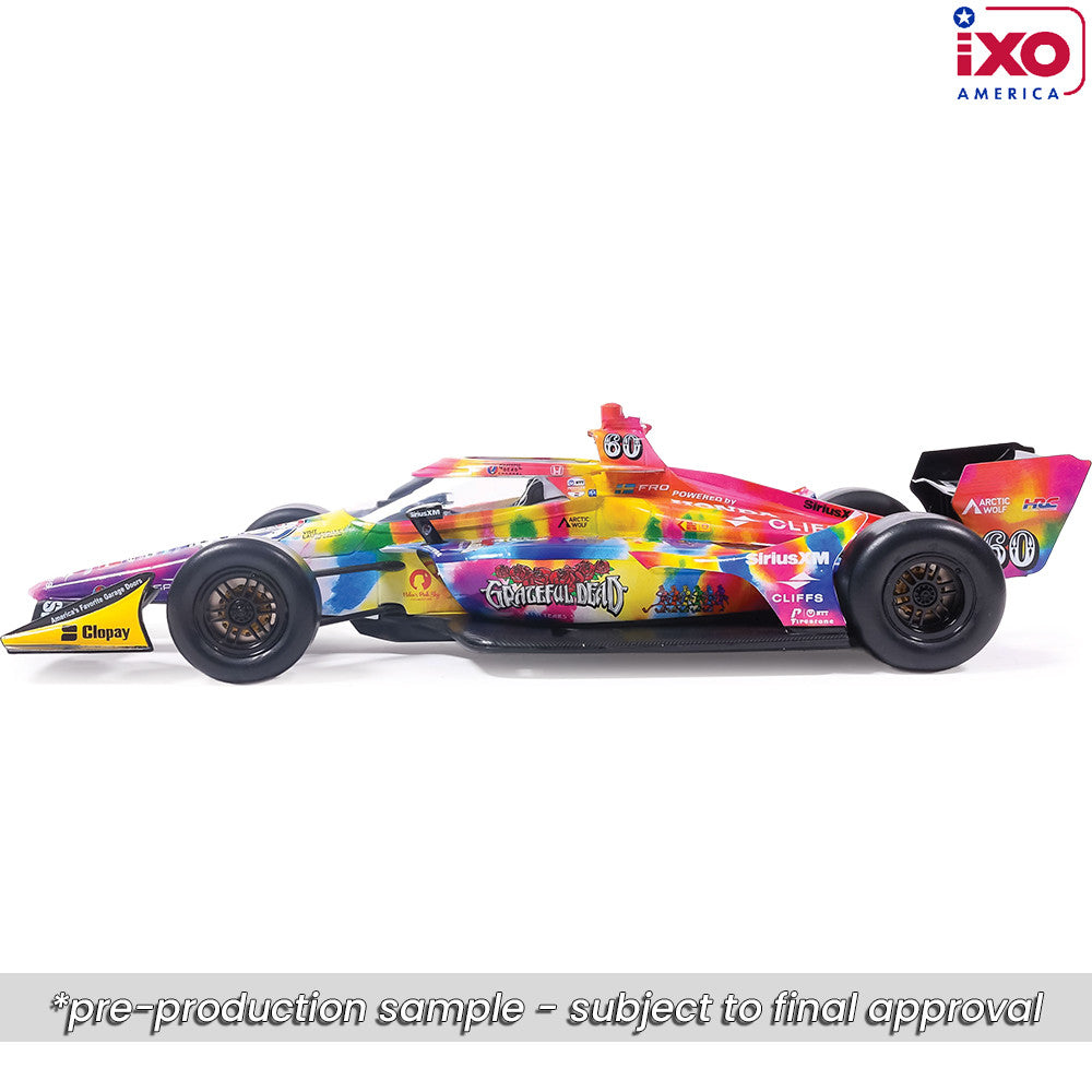 1:18th Meyer Shank Racing x Grateful Dead #60 Felix Rosenqvist Special Livery