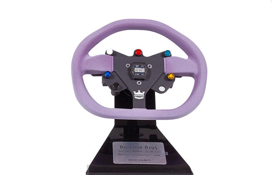 1:2 Scale Benetton Renault B195 Michael Schumacher Steering Wheel