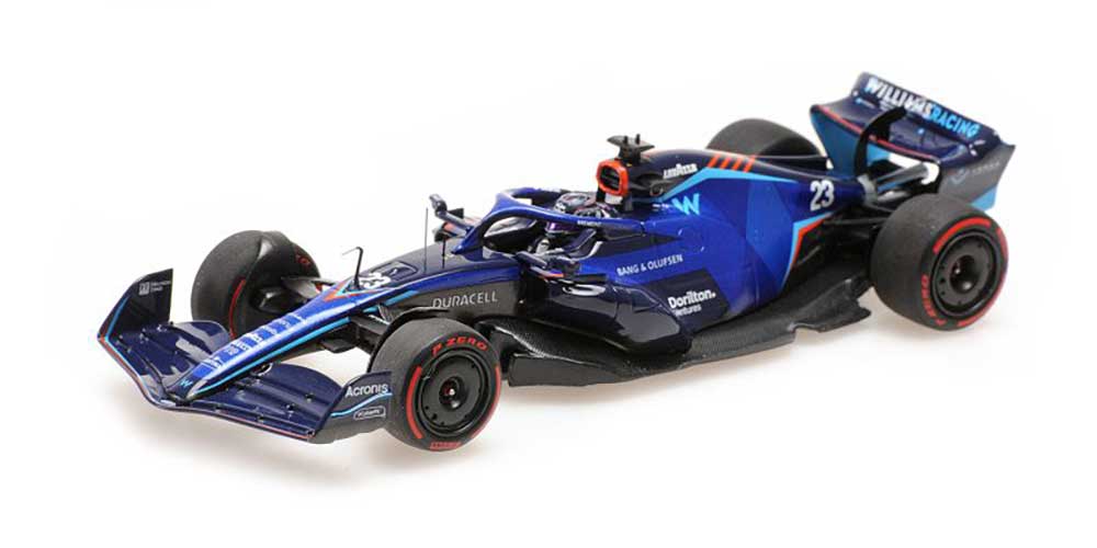 1:43rd Williams Racing FW44 #23 Alexander Albon 2022