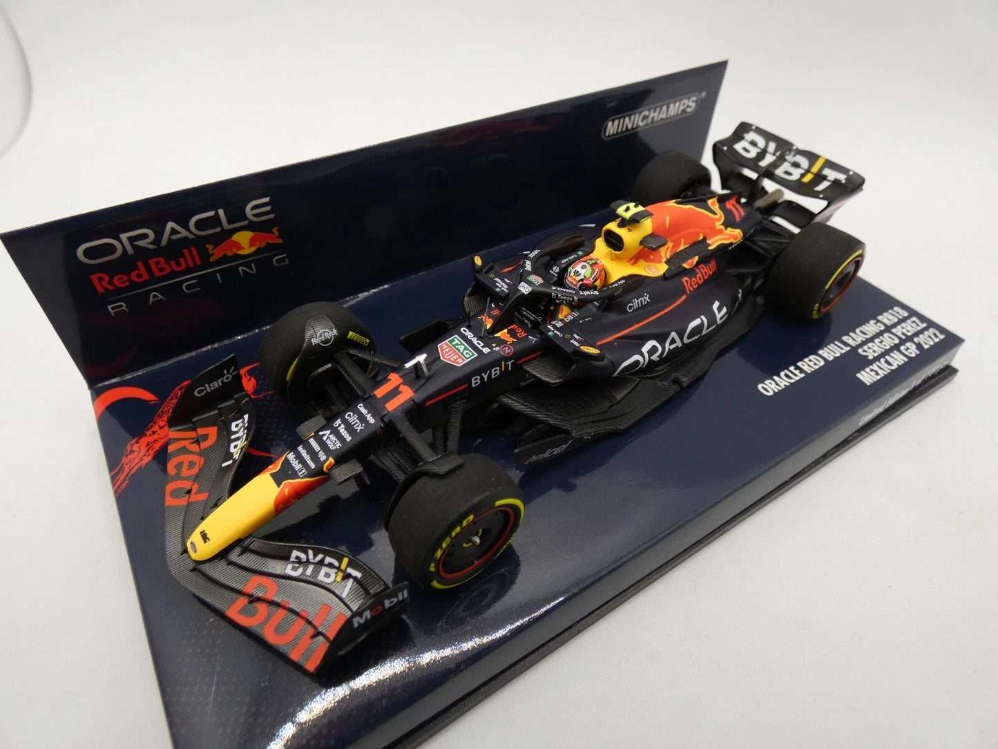 1:43rd Oracle Red Bull Racing RB18 Sergio Perez Mexican GP 2022