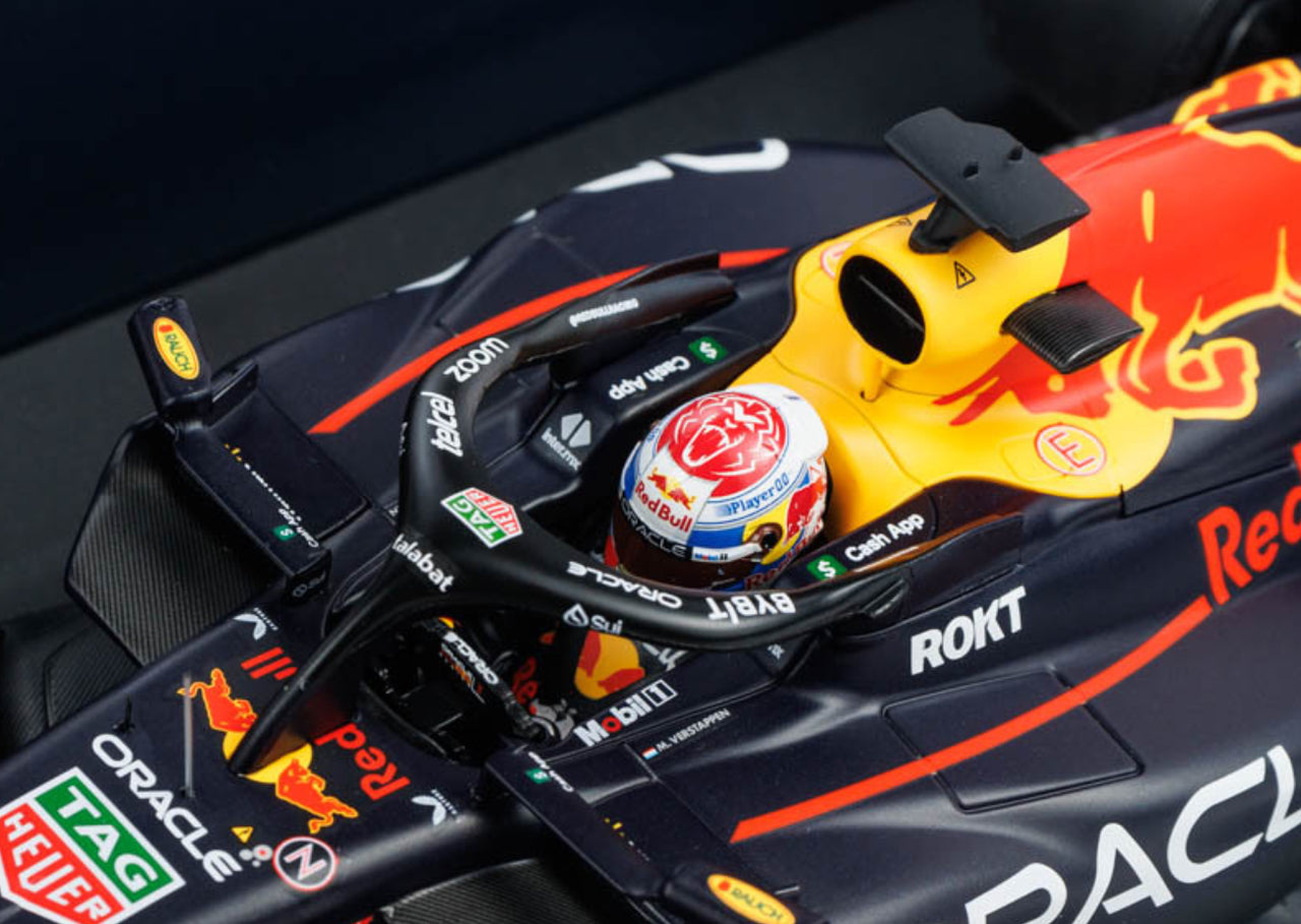 Red Bull Racing RB19 Max Verstappen 2nd Place Qatar GP 2023 World Champion