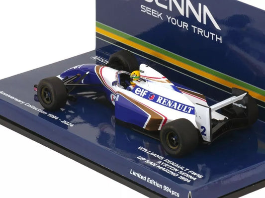 1:43rd Williams Renault FW16 Ayrton Senna 1994 Imola GP