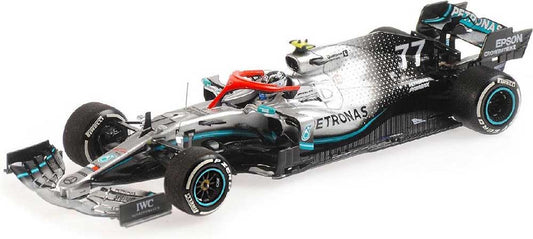 Mercedes AMG Petronas W10 Valteri Bottas Monaco GP Niki Lauda Tribute 2019