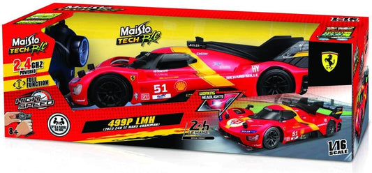 1:16th Ferrari 499P LMDH Le Mans Winner #51 R/C Red