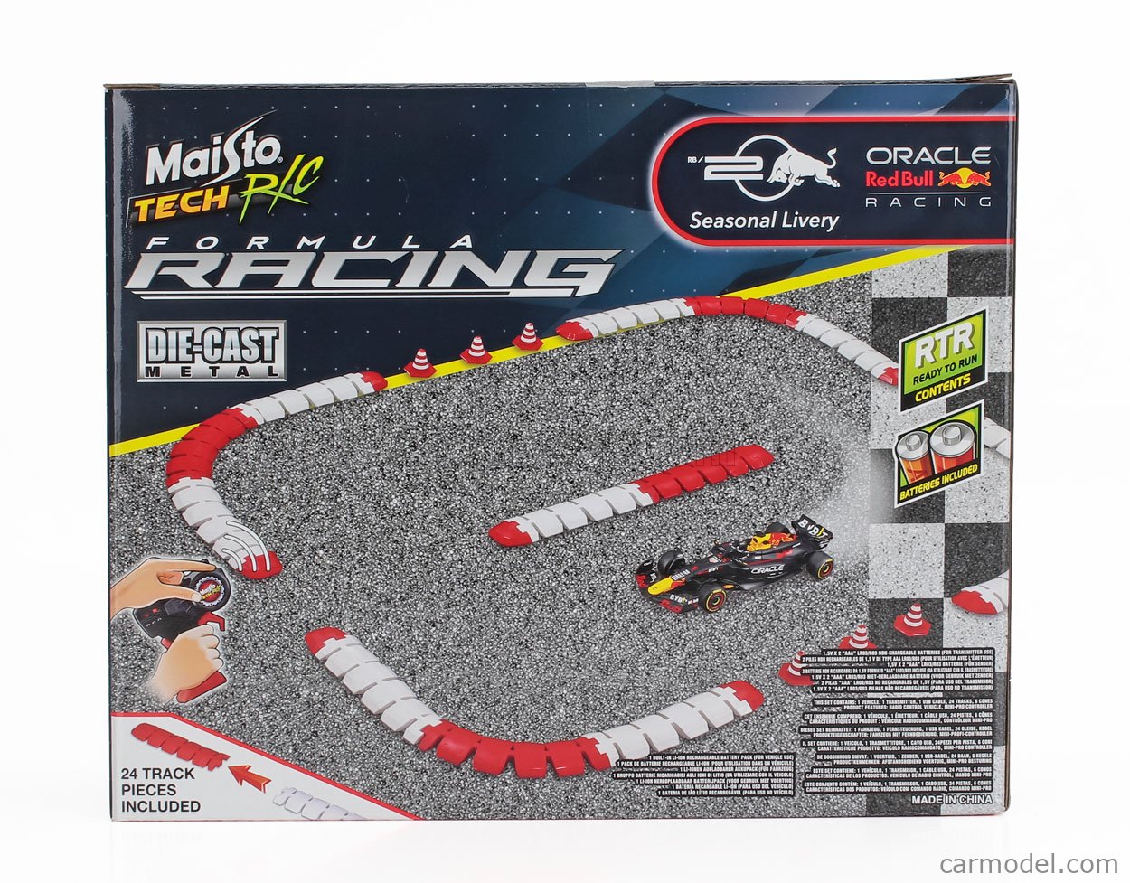1:41 Red Bull RB20 Max Verstappen Track Set R/C