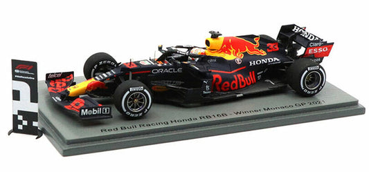 1:43rd Red Bull Racing RB16B #33 Max Verstappen Winner Monaco GP 2021