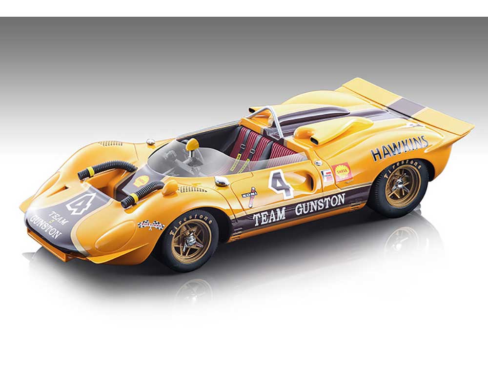 1:18th Ferrari 350 P4 Can-Am #4 1968 Roy Hesketh 3 Hours Winner P. Hawkins