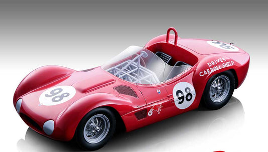 1:18th Maserati TIPO 61 Birdcage Carroll Shelby Riverside GP Winner 1960