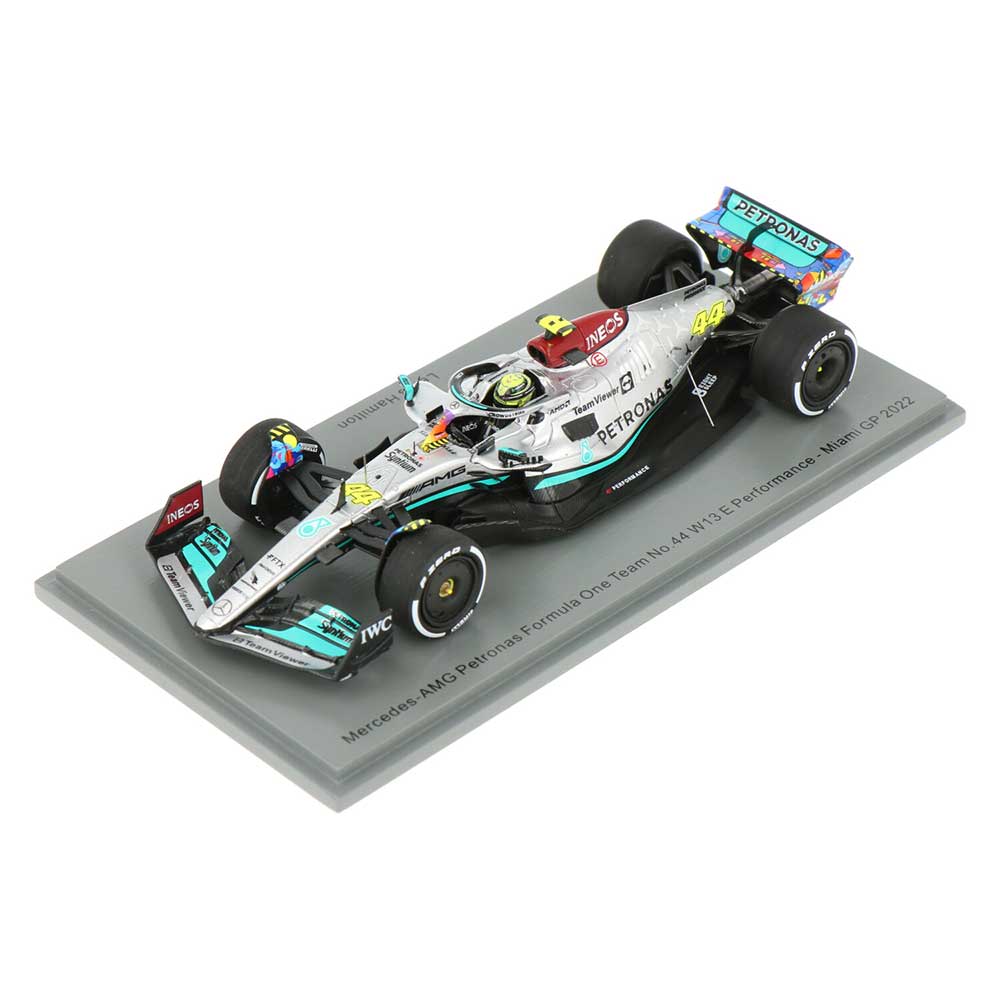 1:43rd Mercedes-AMG Petronas F1 W13 Lewis Hamilton #44 Miami GP 2022