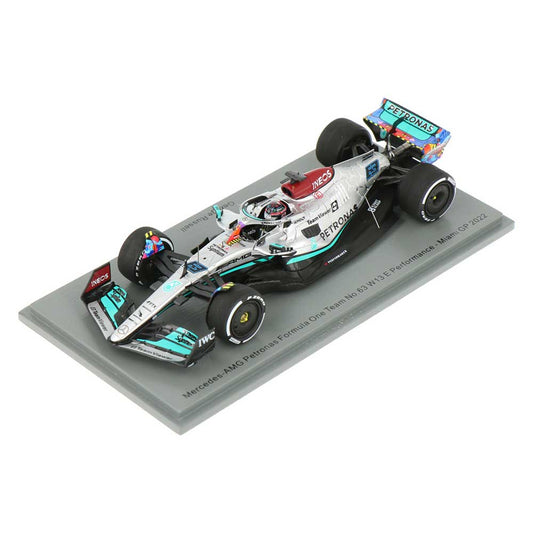 1:43rd Mercedes-AMG Petronas F1 W13 George Russell #63 Miami GP 2022