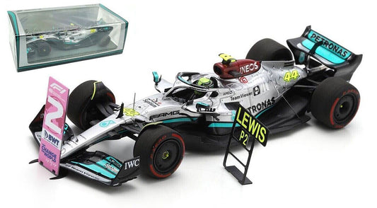 1:43rd Lewis Hamilton Mercedes AMG F1 2nd Brazilian GP 2022