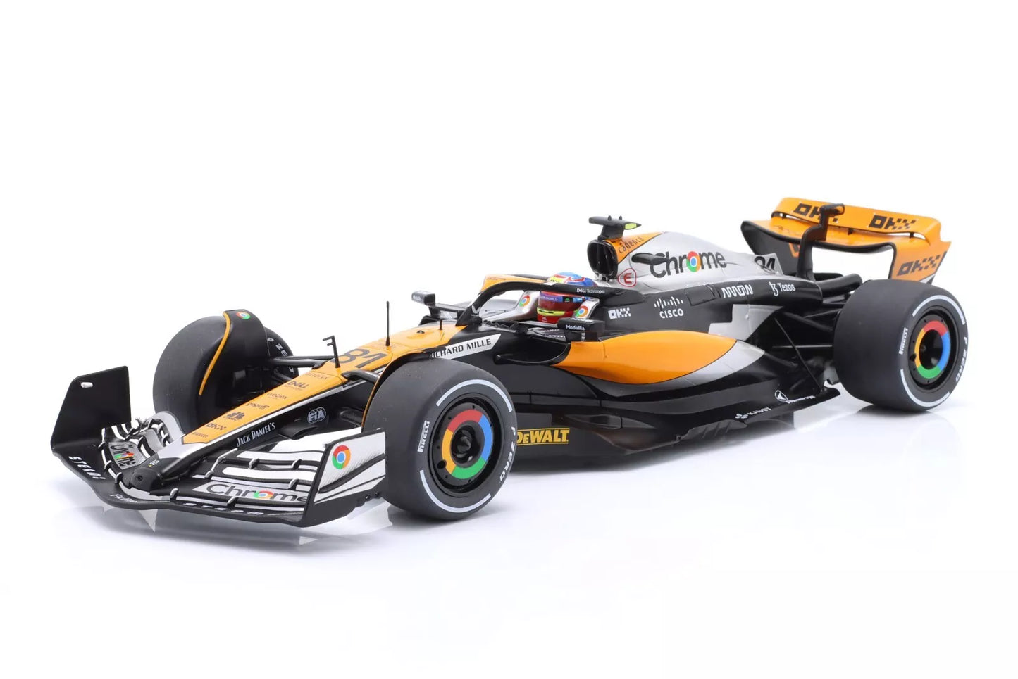 1:18th McLaren MCL60 Oscar Piastri #81 British GP 2023