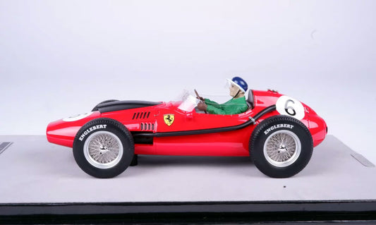 1:18th Ferrari Dino 246 F1 #6 Mike Hawthorn Marocco GP 1958 w/Driver Figure